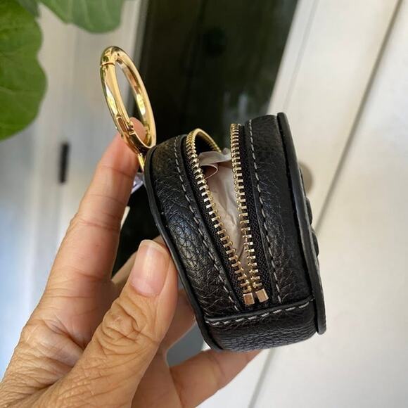 NWT 150410 Tory Burch thea coin pouch Black - Picture 2 of 7